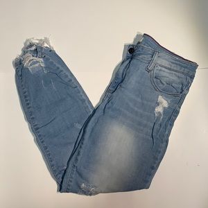 EUC Cello Light Distressed Jeans